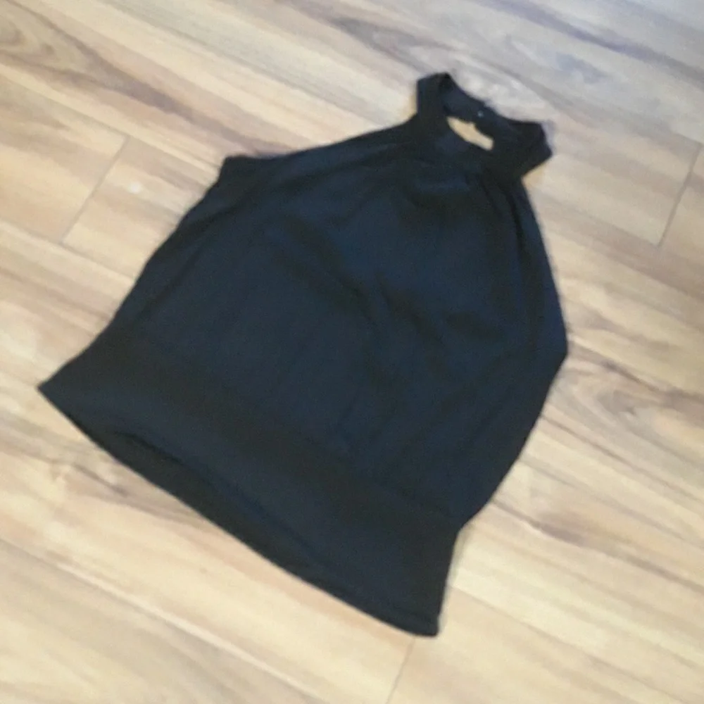Boston Proper Mock Neck Halter Top - Picture 12 of 14